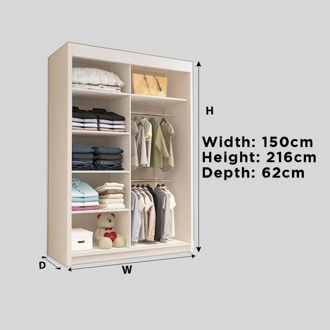 Lisbon Sliding Wardrobe