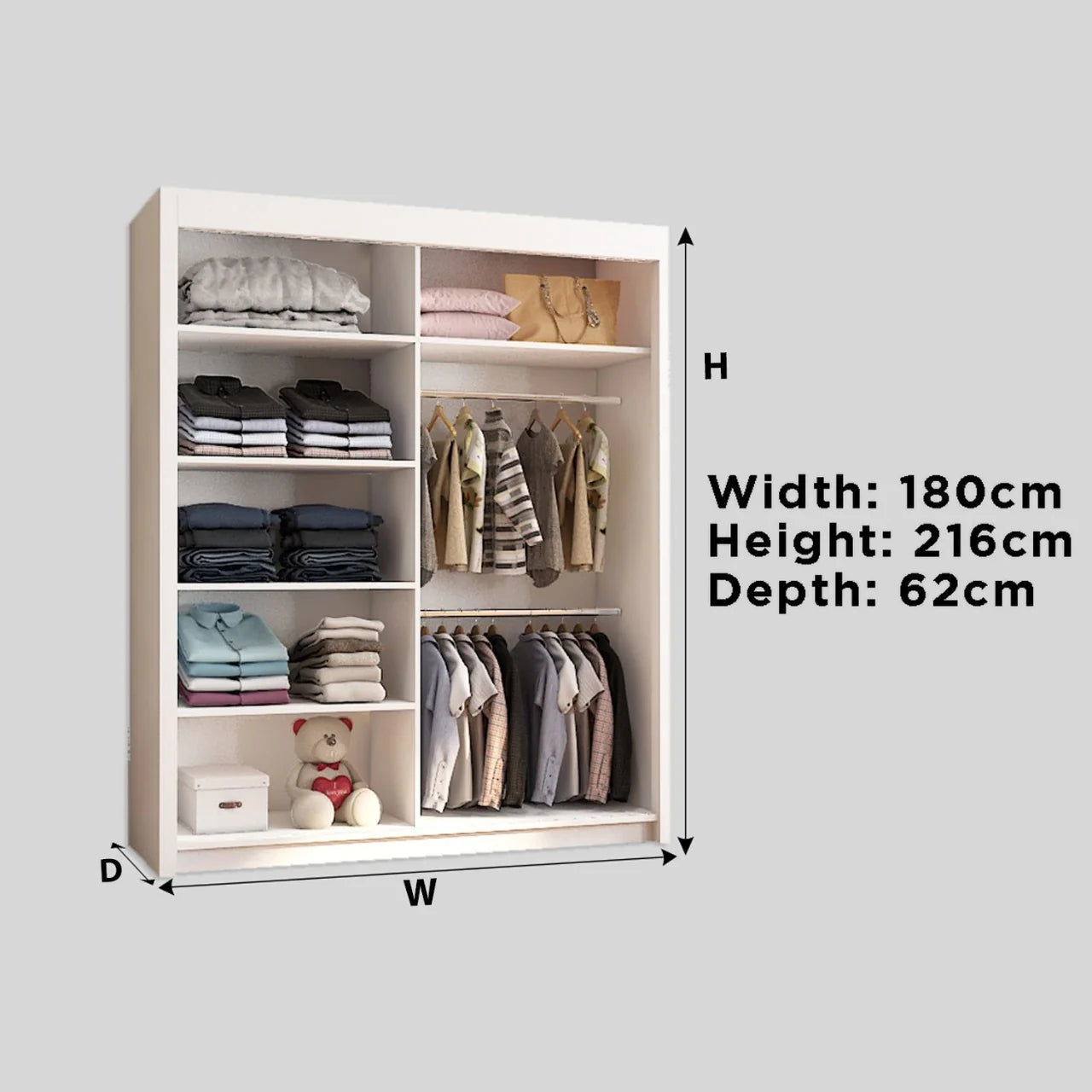 Lisbon Sliding Wardrobe
