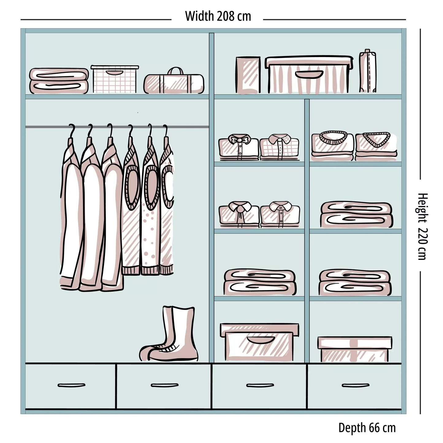 Sicilya Sliding Wardrobe