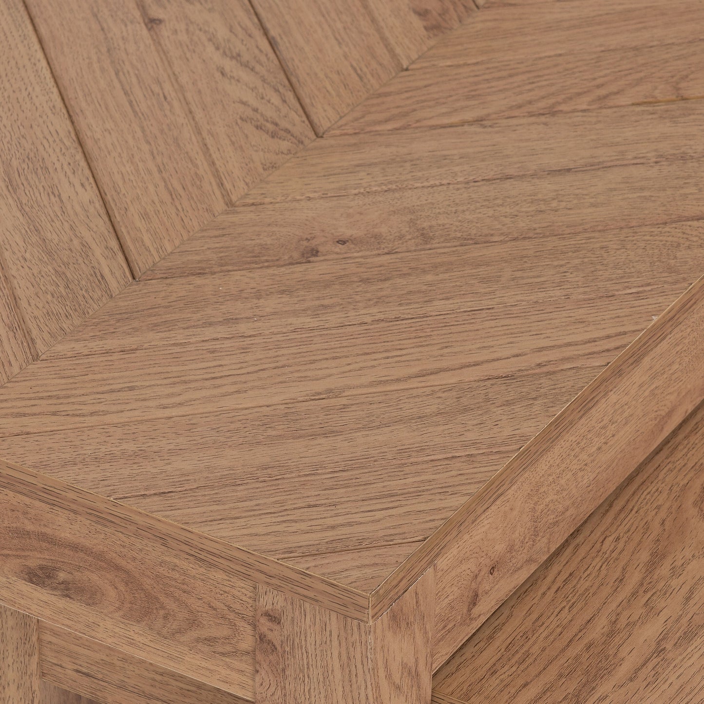 LEON NEST OF 2 TABLES MEDIUM OAK EFFECT