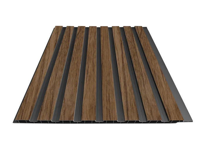 Wall Panel 61T - Walnut - PVC - Seamless
