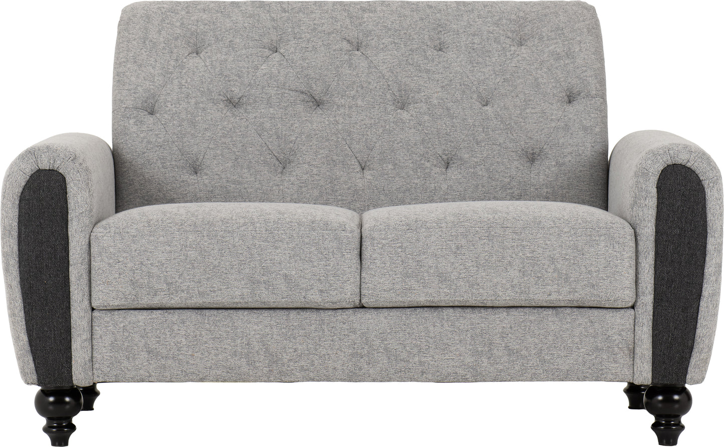 CHESTER 3+2 SUITE - LIGHT GREY FABRIC
