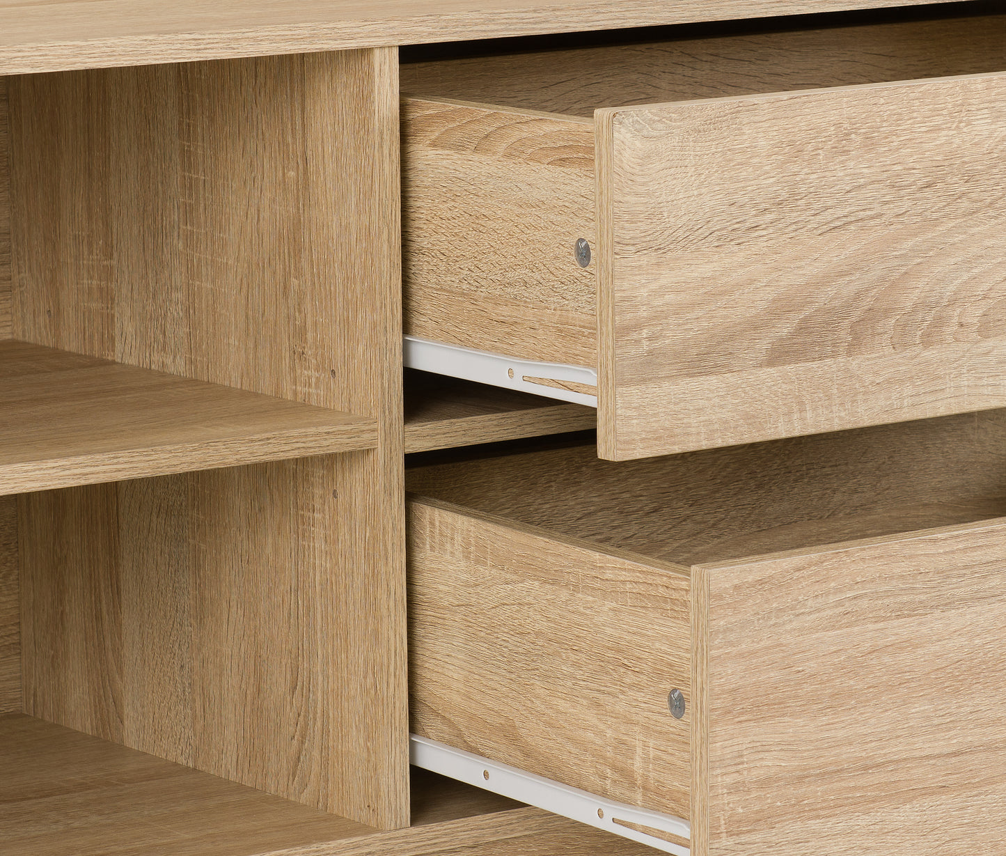 FELIX LOW SLEEPER BED - SONOMA OAK EFFECT VENEER
