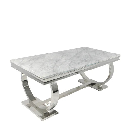 Chelsea Marble Dining Table Grey