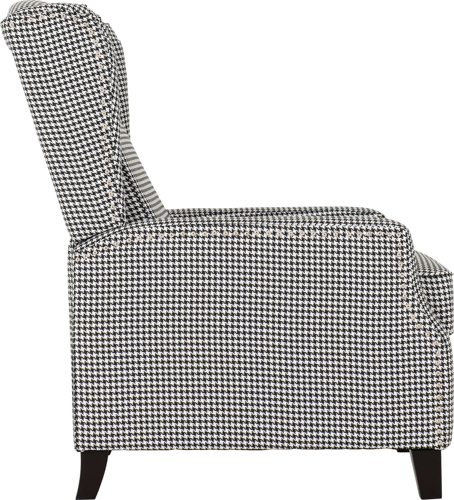 KENSINGTON RECLINER CHAIR - DOGTOOTH FABRIC