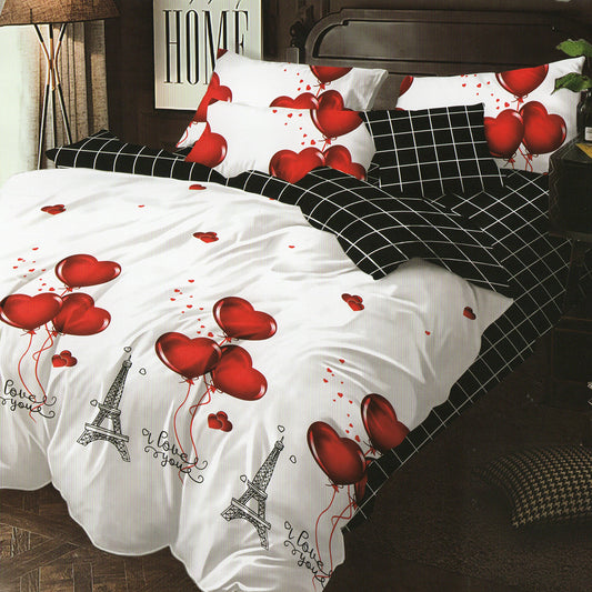 6 Piece Bed Linen Set Finet (Special Print)