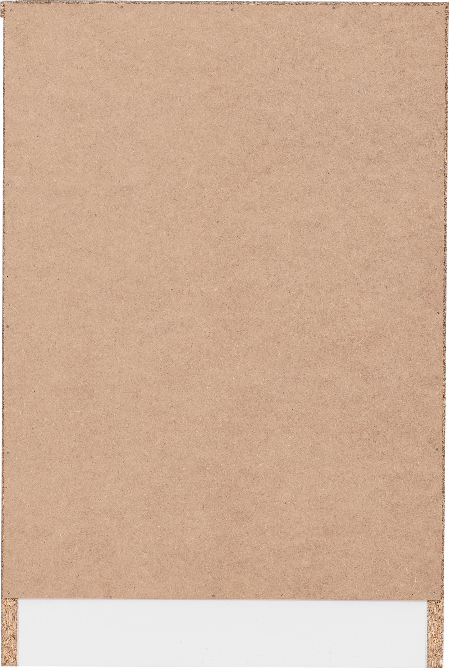 MALVERN 3 DRAWER BEDSIDE - WHITE