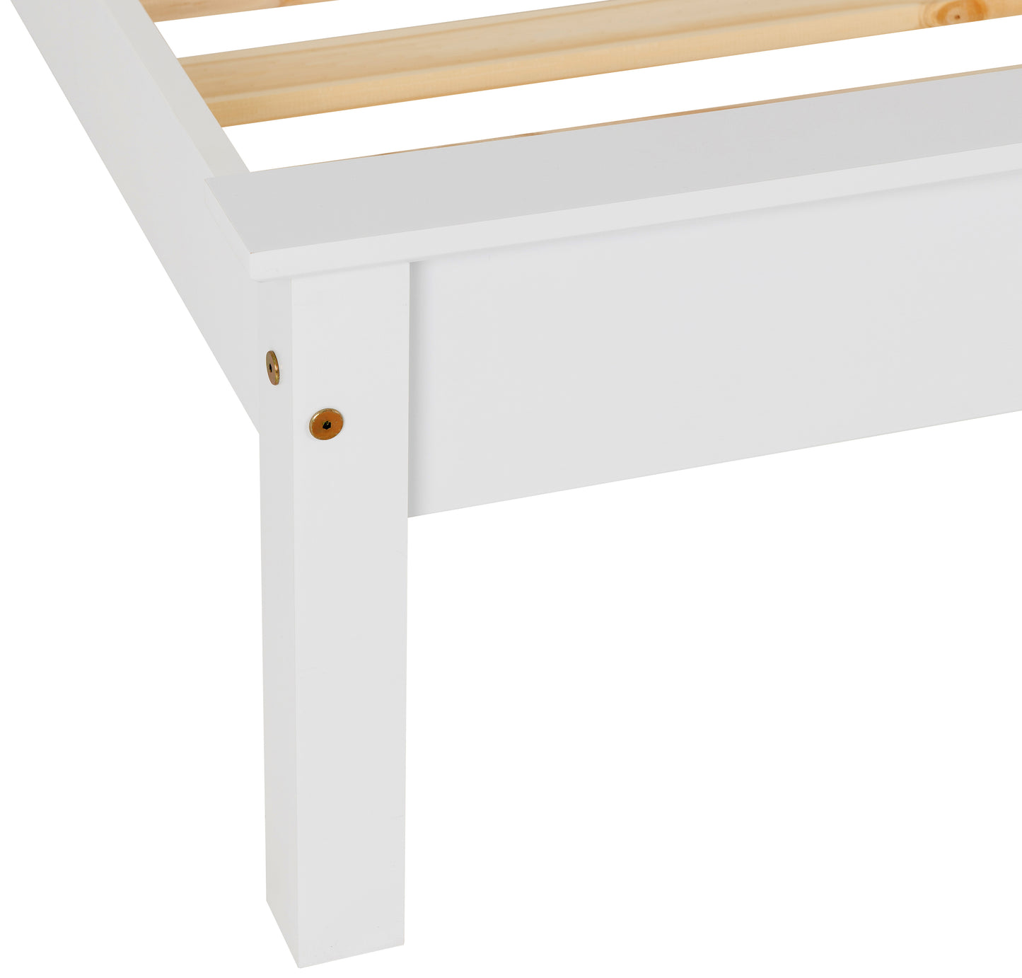 MONACO 3' BED LOW FOOT END - WHITE