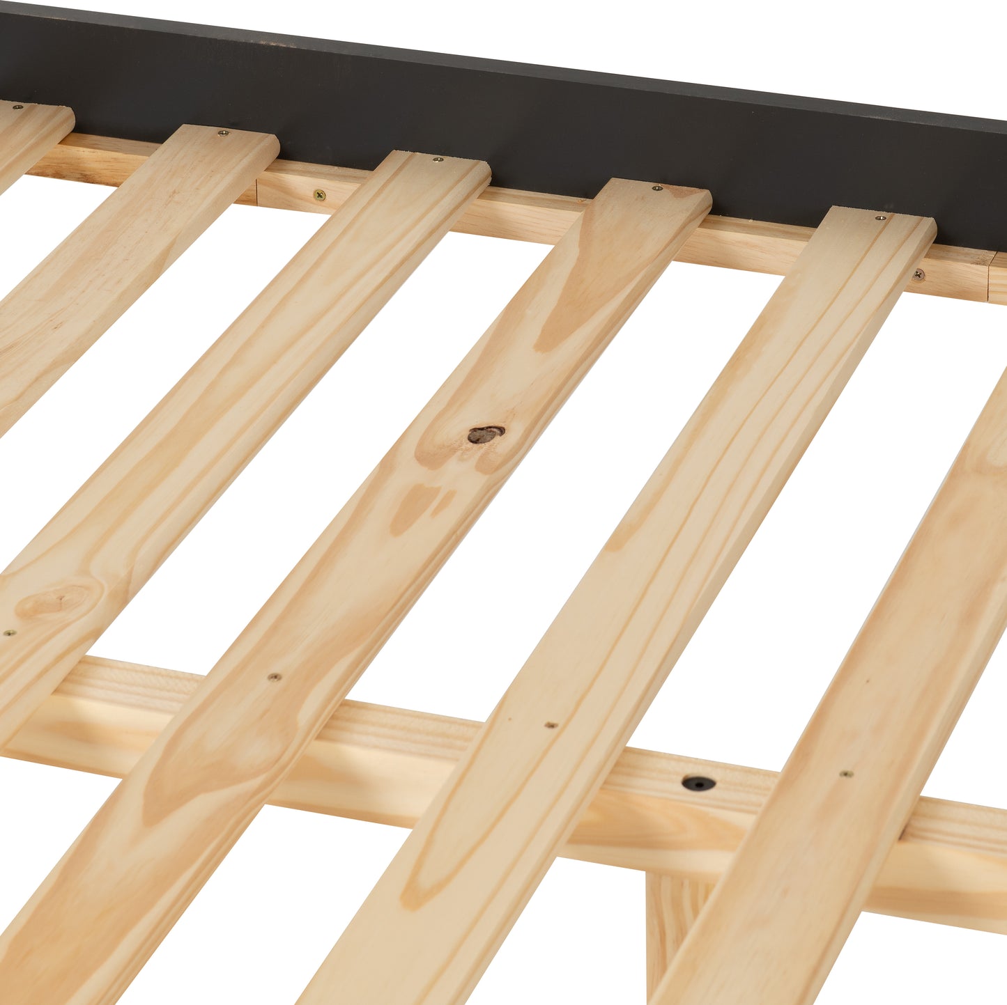 NEPTUNE TRIPLE SLEEPER BUNK BED - GREY/OAK EFFECT