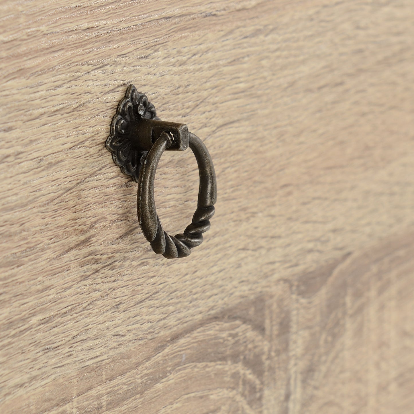 NORDIC MERCHANT CHEST - WHITE/DISTRESSED EFFECT