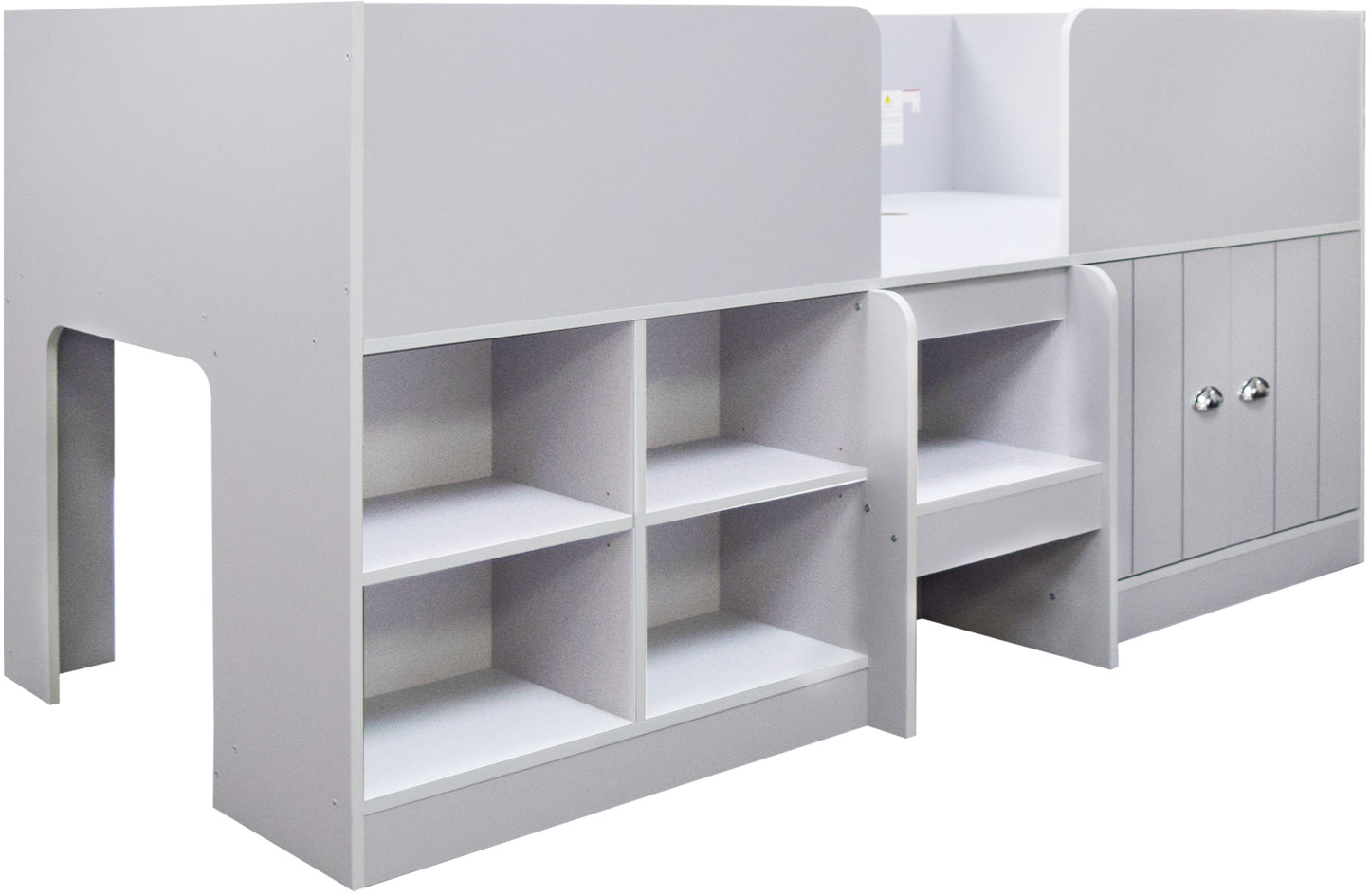 ORLANDO LOW SLEEPER BED - DOVE GREY
