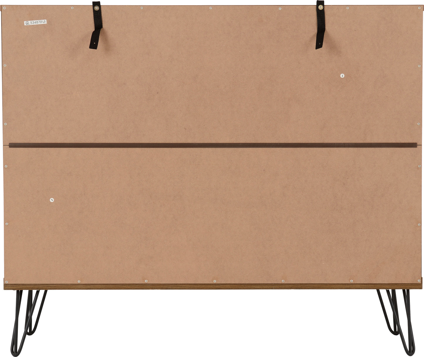 OTTAWA 1 DOOR 3 DRAWER SIDEBOARD - MEDIUM OAK EFFECT/BLACK