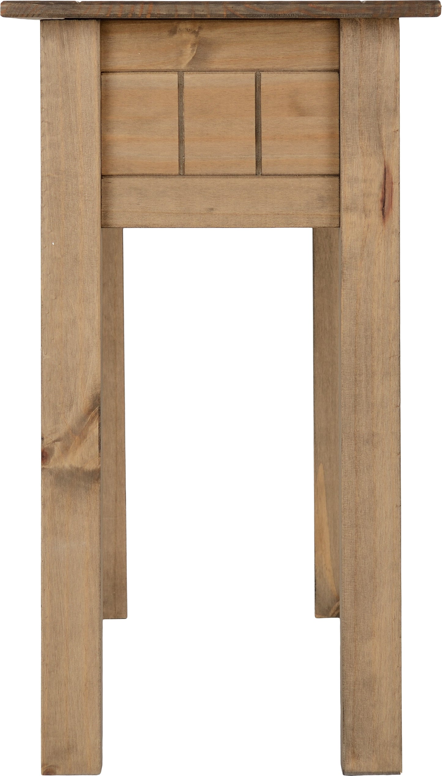 PANAMA 2 DRAWER CONSOLE TABLE - NATURAL WAX