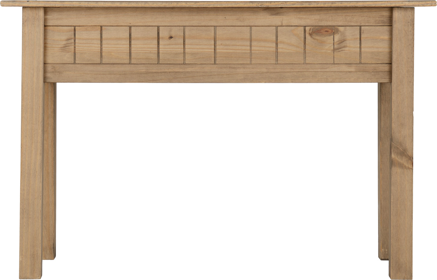 PANAMA 2 DRAWER CONSOLE TABLE - NATURAL WAX