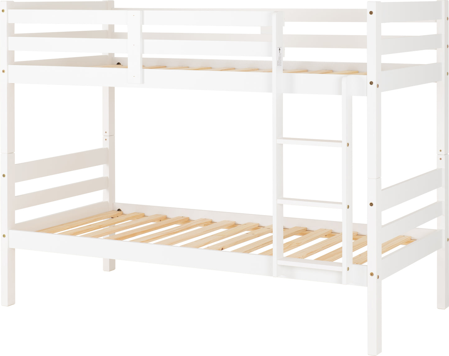 PANAMA 3' BUNK BED - WHITE