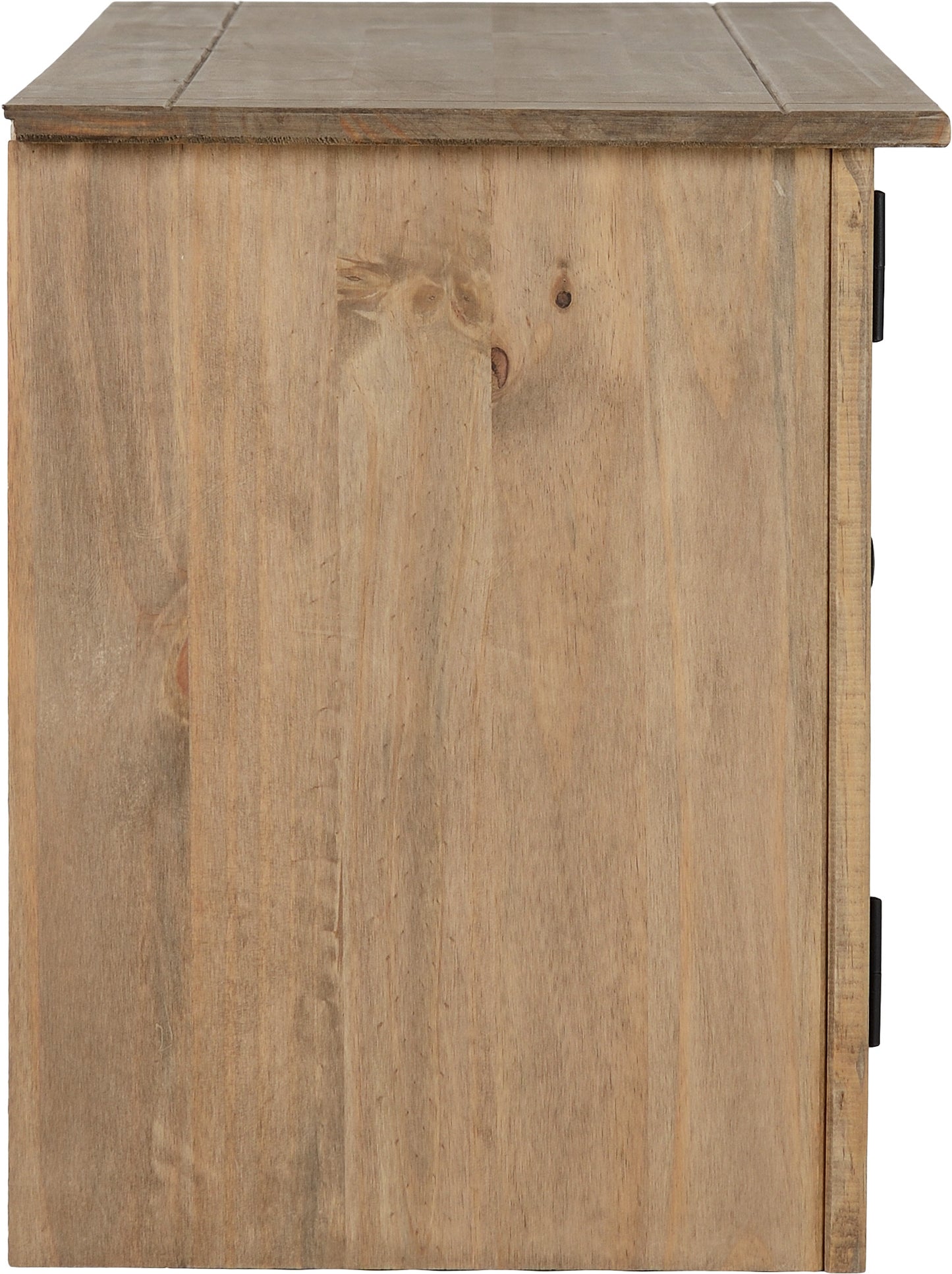 PANAMA FLAT SCREEN TV UNIT - NATURAL WAX
