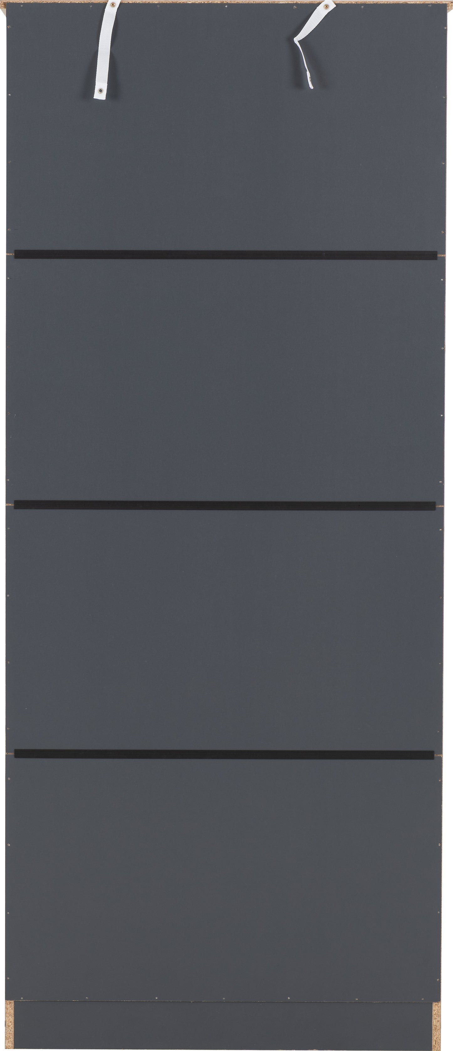 PORTLAND 2 DOOR WARDROBE - GREY/OAK EFFECT