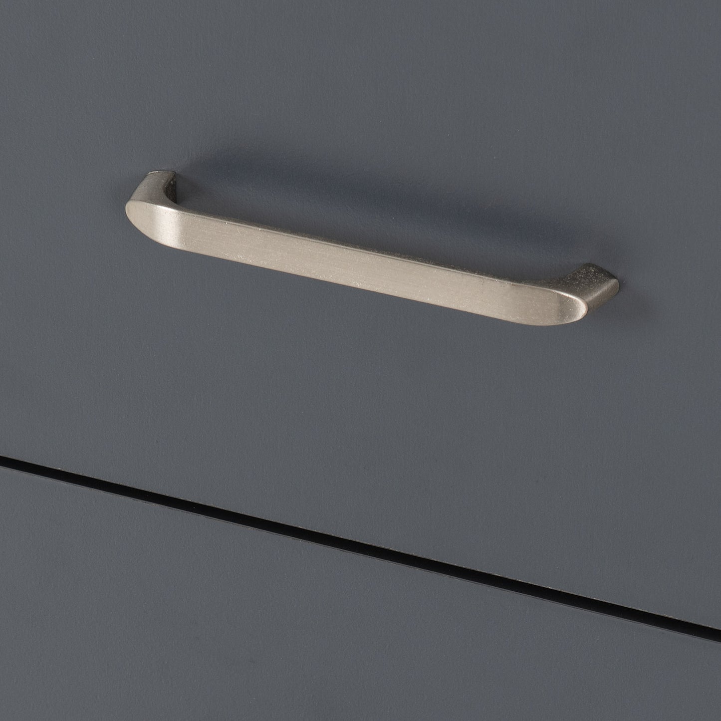 PORTLAND 2 DRAWER BEDSIDE - GREY/OAK EFFECT