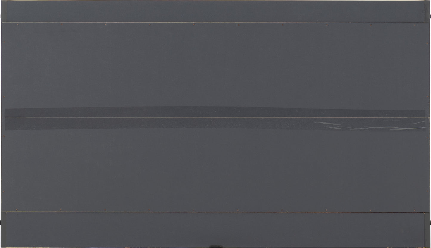 PORTLAND SHOE BENCH - WHITE/STEEL FABRIC