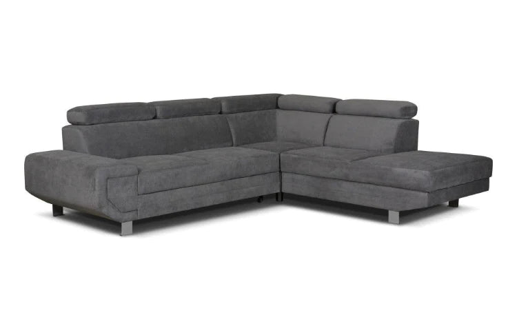 Grey Arctic Corner Sofa Bed