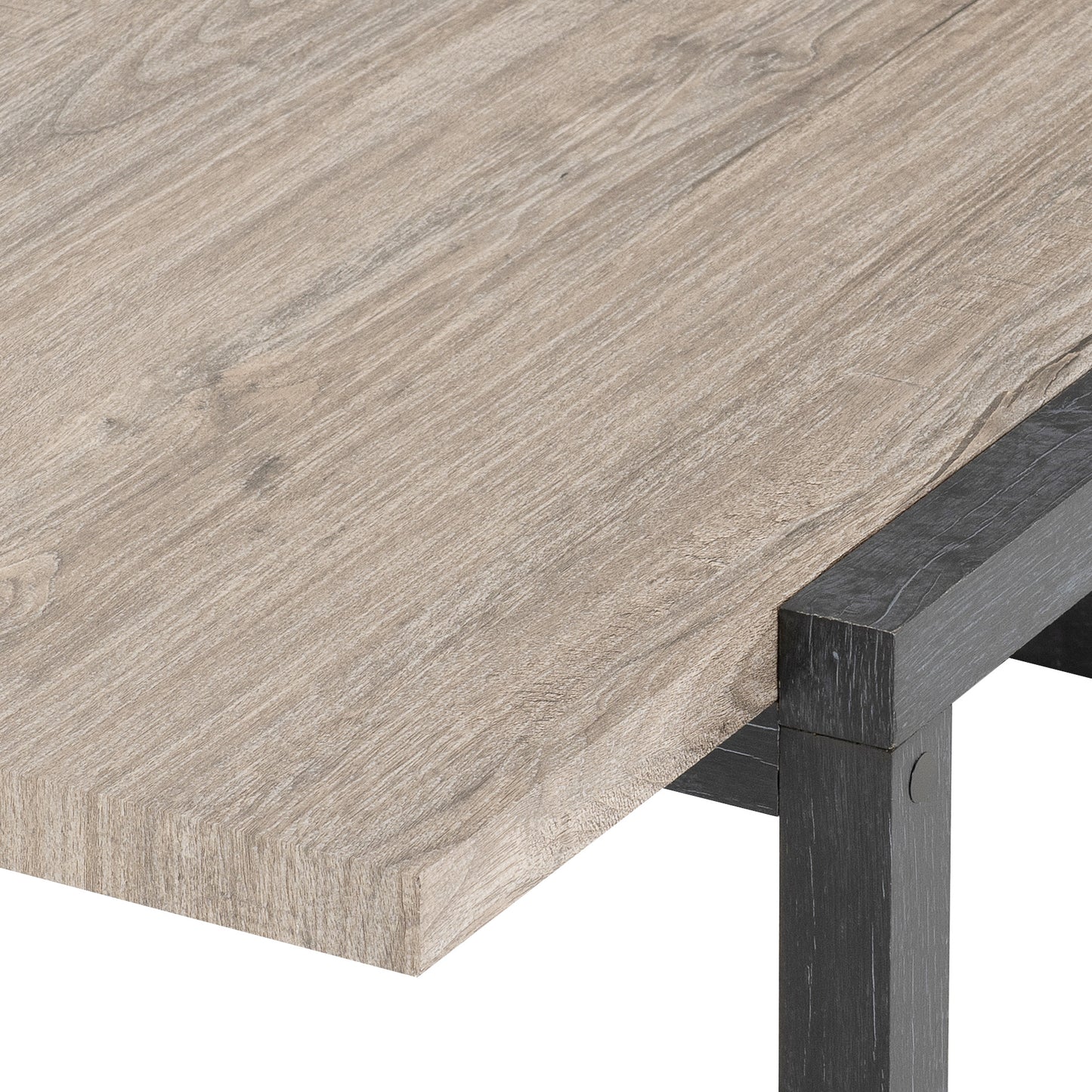 SELMA COFFEE TABLE - MEDIUM OAK/BLACK OAK EFFECT