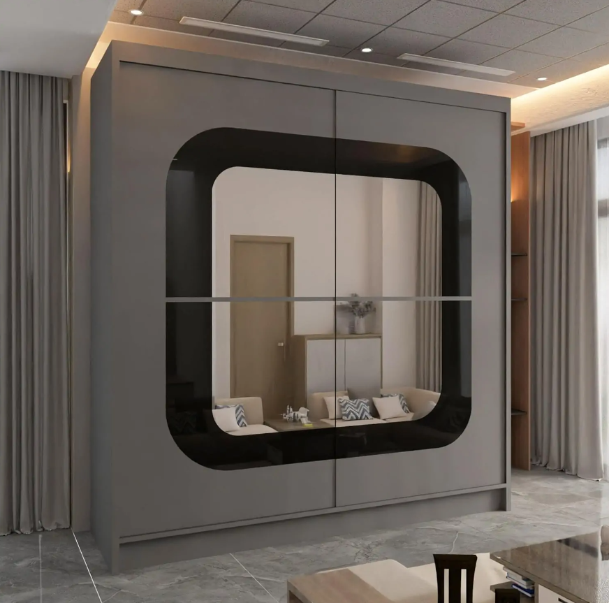 Chelsea Sliding Wardrobe - Grey