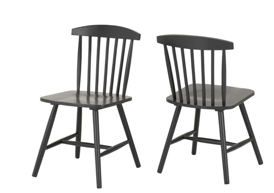 Emery Chair - Dark Grey (Box of 2)