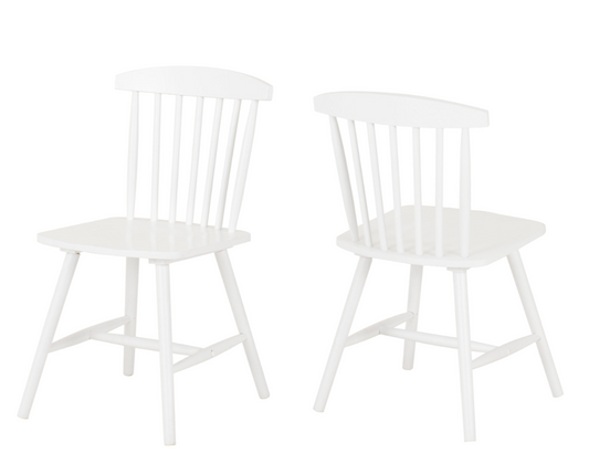 Emery Chair - White (Box Of 2)