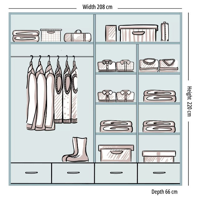Mayfair Sliding Wardrobe (200m)