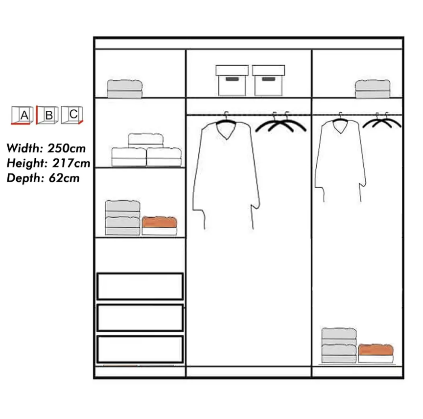 Pesto Sliding Wardrobe