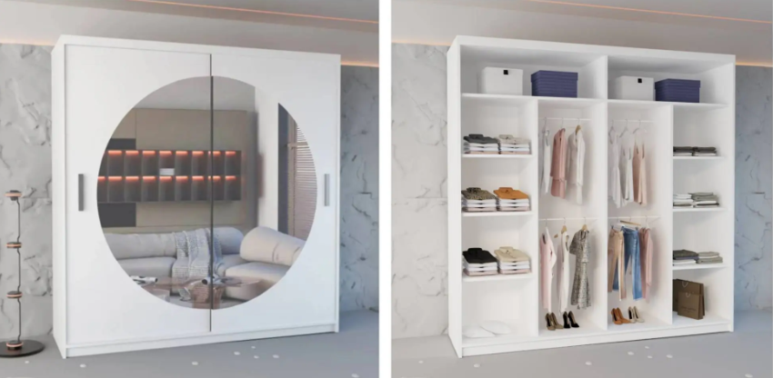 Ringo Wardrobe - White