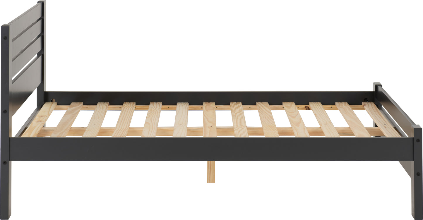 TOLEDO 5' BED - GREY