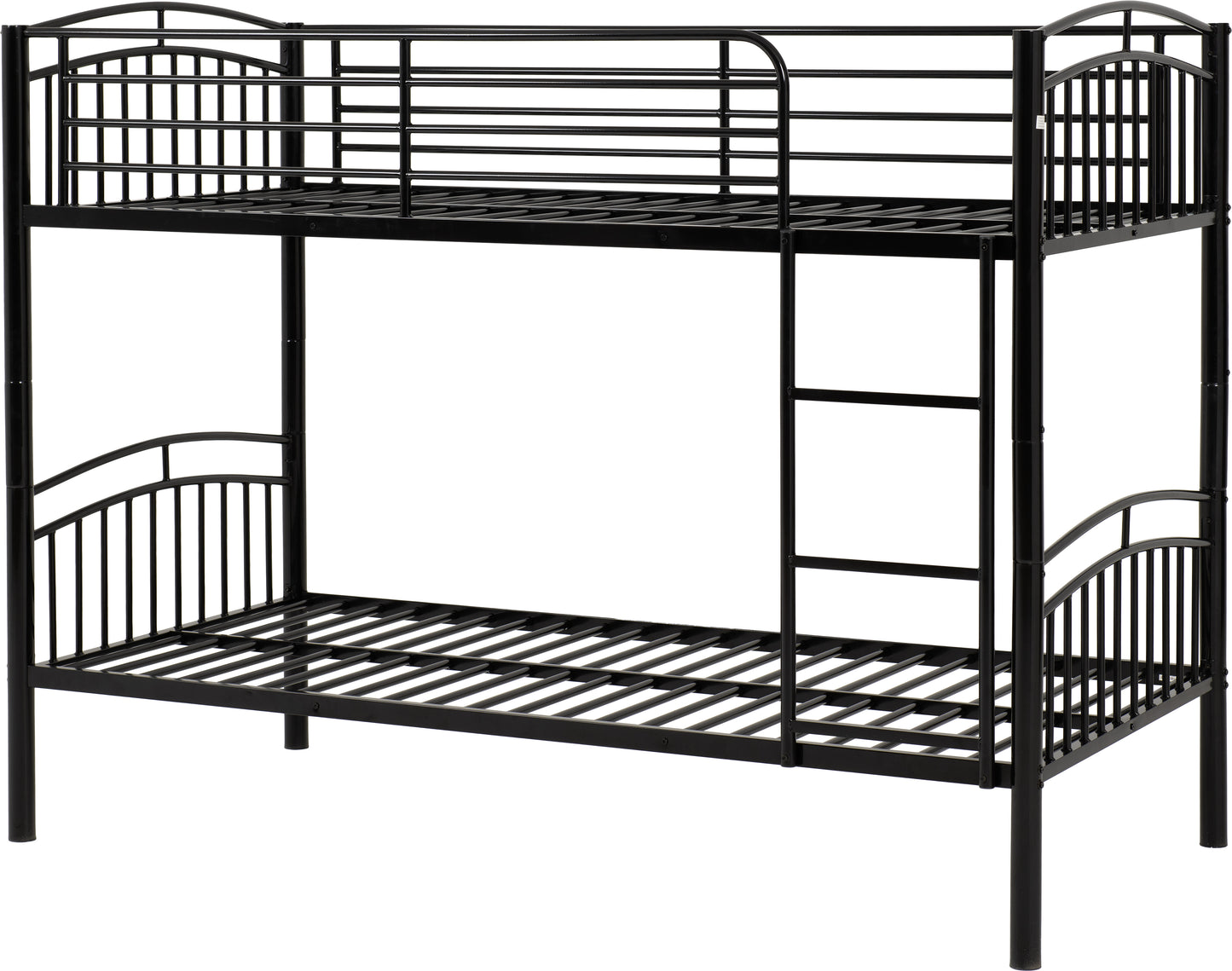 VENTURA 3' BUNK BED - BLACK