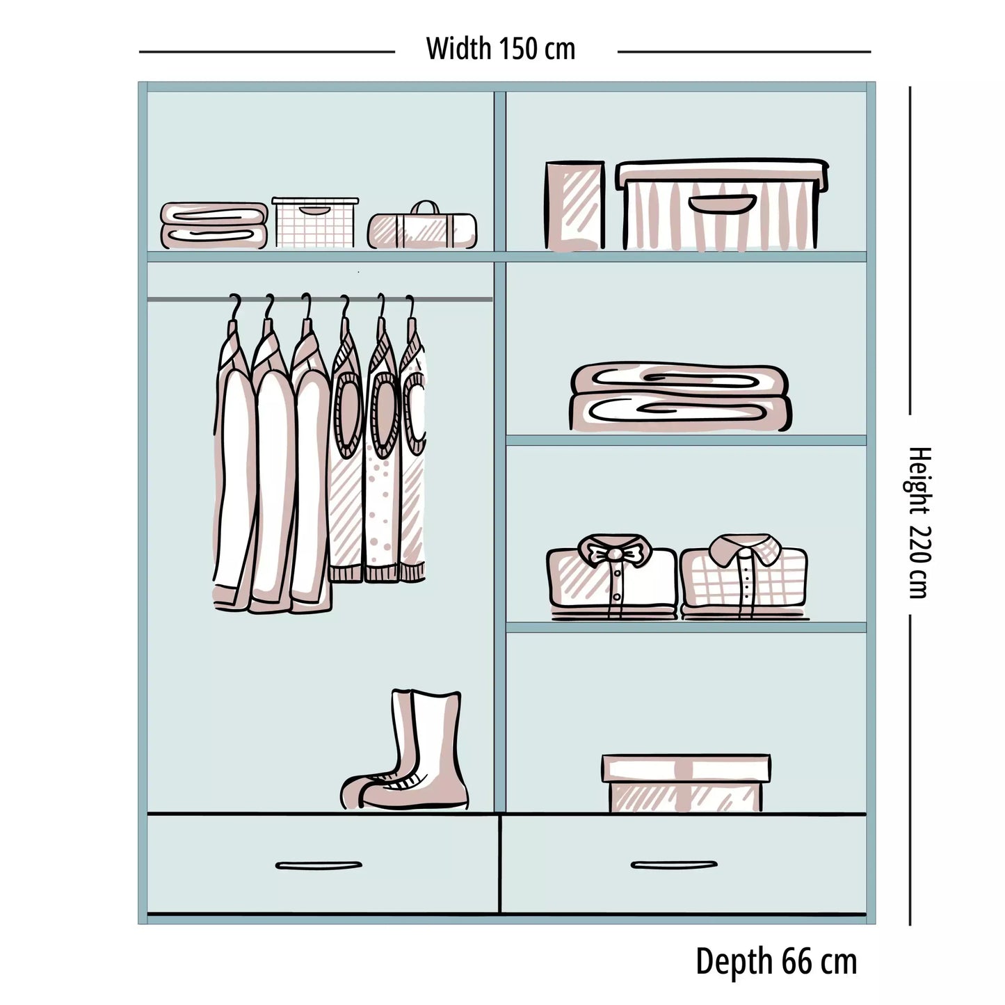 Sicilya Sliding Wardrobe