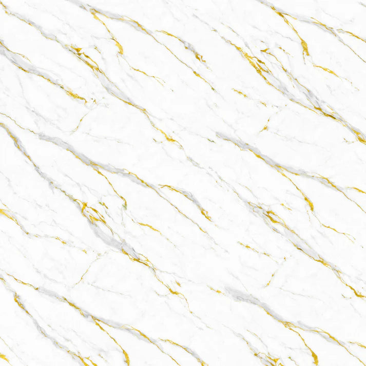 Wall panel 011 D / Gold and White Marble W:90cm - (Wall Board) Price per 1 Panel