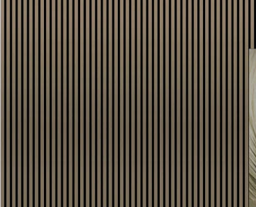 Wall Panel 01 WF / Metallic-Brown (Acoustic) - 1 pack(4pcs)