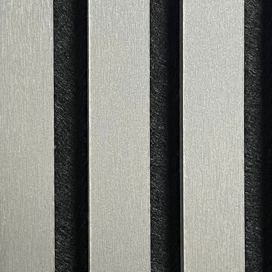 Wall Panel 01 WJ / Metallic-Dark Grey (Acoustic) - 1 pack(4pcs)