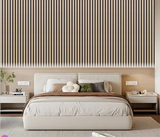 Wall Panel 02 WA/Oak 280cm (Acoustic) - Price for 1 Panel
