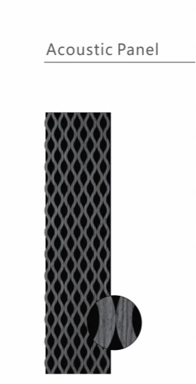 Wall Panel 03C / Dark Grey (Acoustic) - Price for 1 Panel