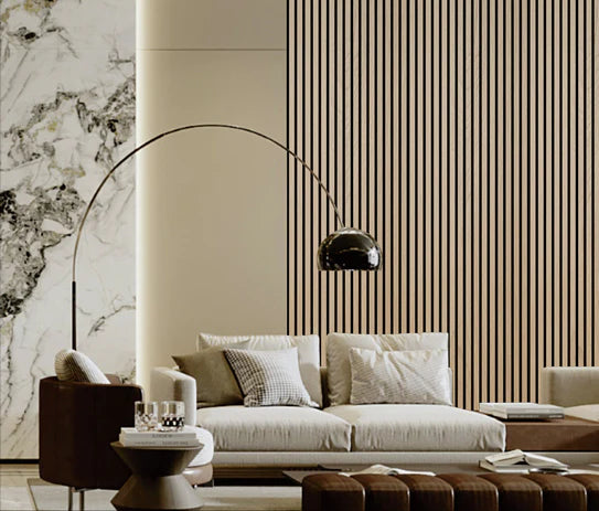 Wall Panel 01 A / Natural Oak (Acoustic) - Price for 1 Panel