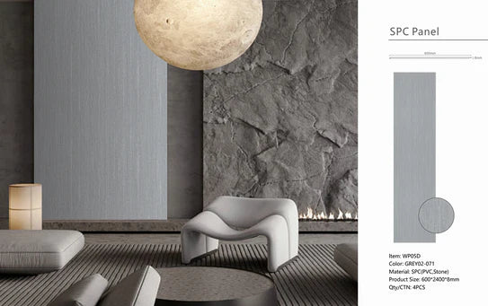 Wall Panel 05D - Dark Grey 02 (Wall Board)- Price for 1 Panel