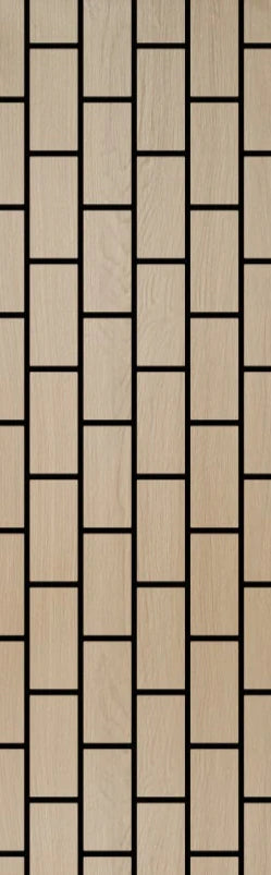 Wall Panel 06 A (Vertical wall panel) / Oak - Price for 1 Panel