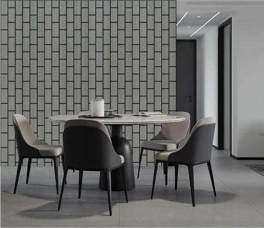 Wall Panel 06 B (Vertical wall panel) / Light Grey - Price for 1 Panel