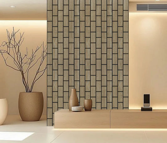 Wall Panel 06 D (Vertical wall panel) / Dark Oak - Price for 1 Panel