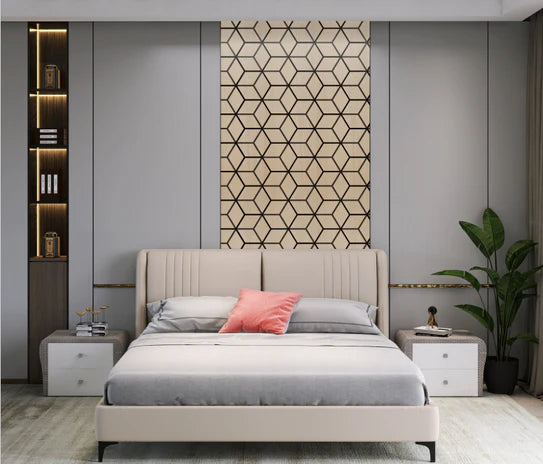 Wall Panel 08 A (Blocks wall panel) / Oak - Price for 1 Panel