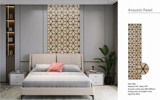 Wall Panel 08 A (Blocks wall panel) / Oak - Price for 1 Panel