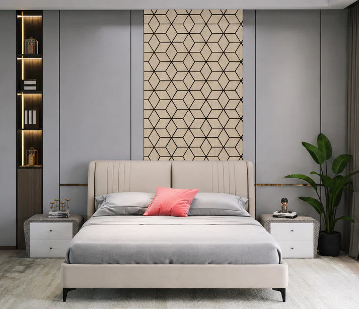 Wall Panel 08D - Dark Oak - Blocks
