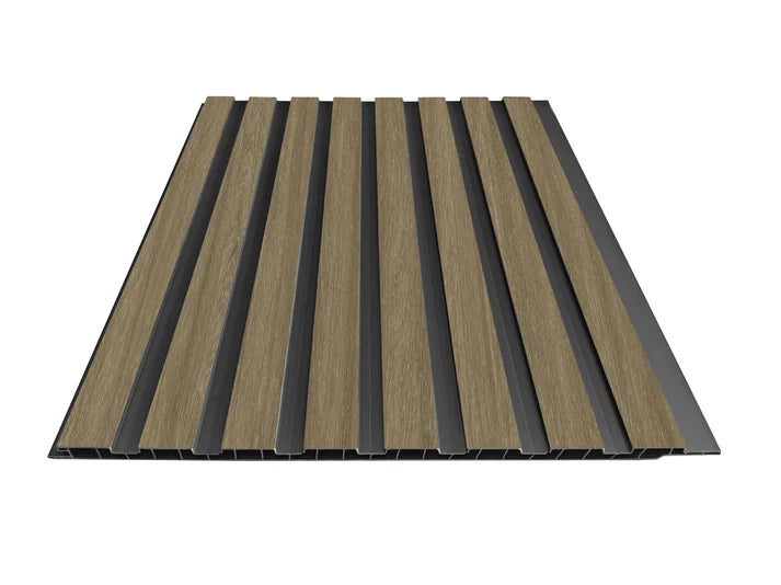 Wall Panel 61D - Dark Oak - PVC - Seamless