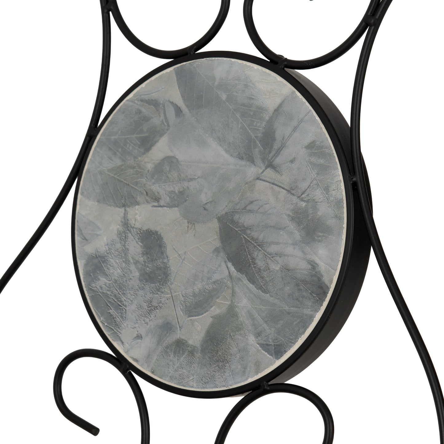 2-Seater Black Garden Set