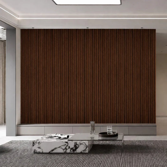 Wall Panel 82T - Walnut - Seamless